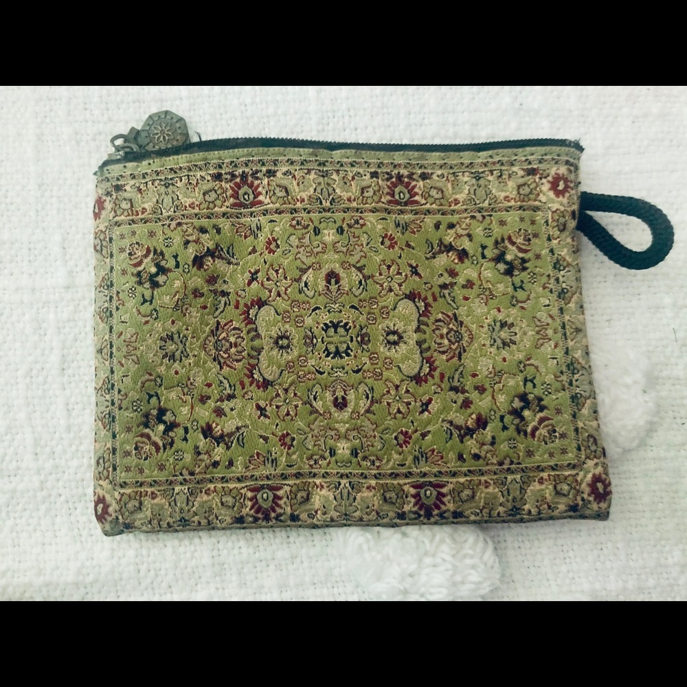 Green mini Coin purse